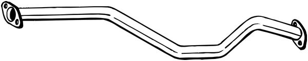 Tubo gas scarico - 850-123 BOSAL