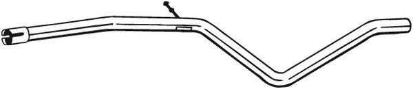 Tubo gas scarico - 850-073 BOSAL