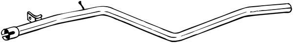 Exhaust Pipe - 850-159 BOSAL