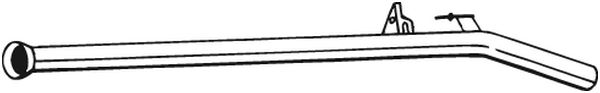 Exhaust Pipe - 800-109 BOSAL