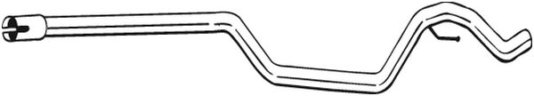 Abgasrohr - 855-001 BOSAL
