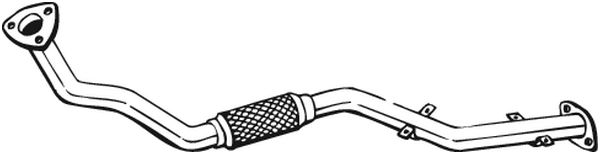 Tubo gas scarico - 855-015 BOSAL