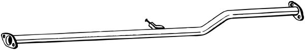 Exhaust Pipe - 900-067 BOSAL