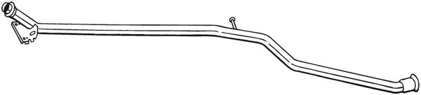 Abgasrohr - 952-151 BOSAL