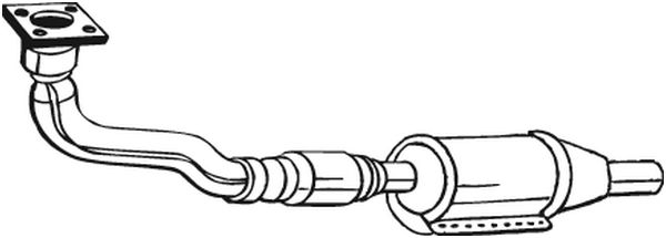 Catalizzatore - 099-166 BOSAL
