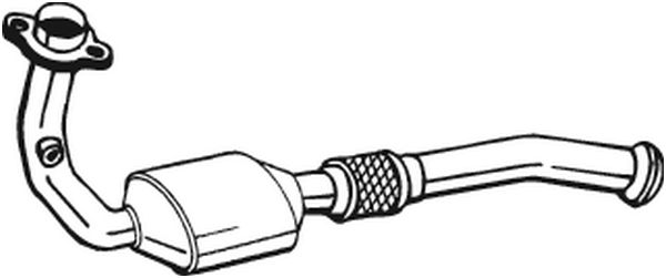 Catalytic Converter - 099-838 BOSAL