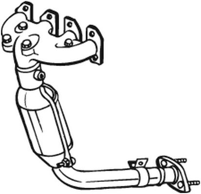 Catalizzatore - 099-716 BOSAL