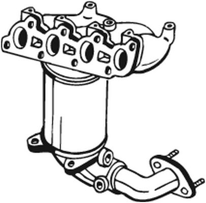 Catalytic Converter - 090-833 BOSAL