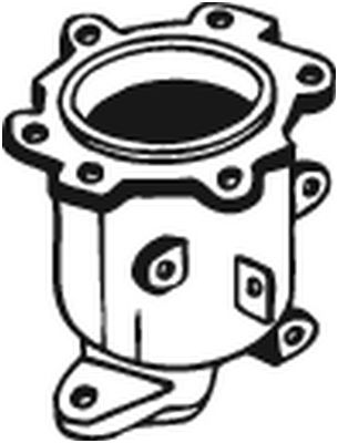 Catalytic Converter - 090-139 BOSAL