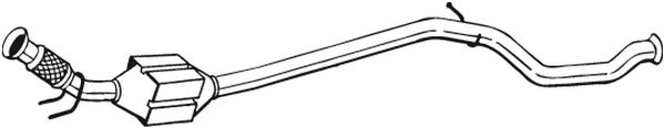 Catalytic Converter - 099-524 BOSAL