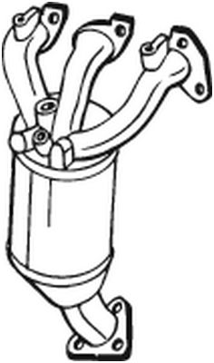 Catalizzatore - 099-460 BOSAL