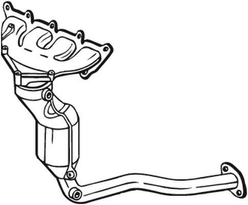 Catalizzatore - 090-569 BOSAL