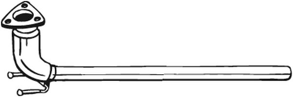 Tubo gas scarico - 800-105 BOSAL