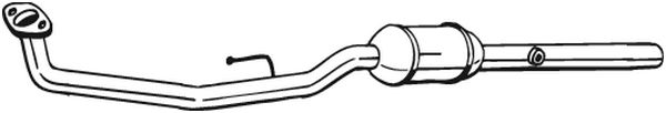Catalizzatore - 090-723 BOSAL