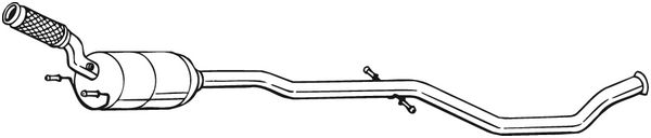 Catalizzatore - 090-505 BOSAL