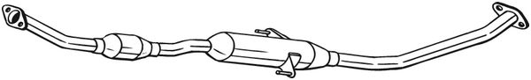 Catalytic Converter - 090-641 BOSAL