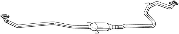Silenziatore centrale - 293-043 BOSAL