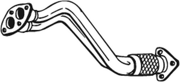 Tubo gas scarico - 753-307 BOSAL