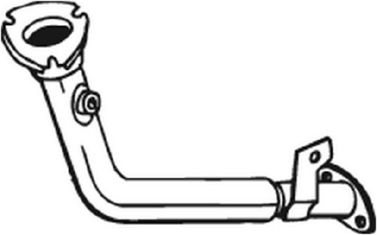 Tubo gas scarico - 740-363 BOSAL