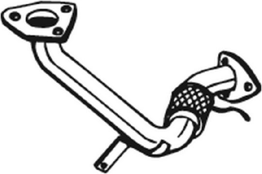 Exhaust Pipe - 737-395 BOSAL