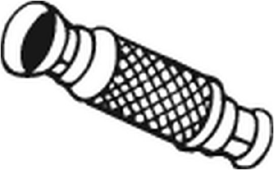 Tubo gas scarico - 700-023 BOSAL