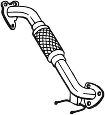 Exhaust Pipe - 753-327 BOSAL