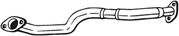 Abgasrohr - 750-143 BOSAL