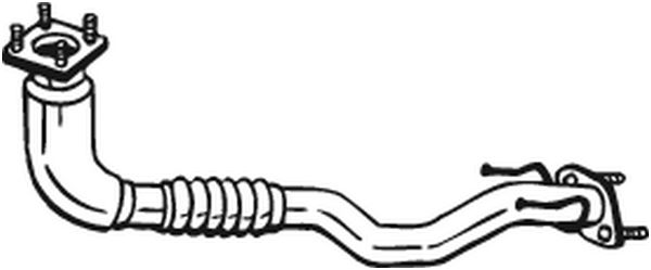 Exhaust Pipe - 750-247 BOSAL