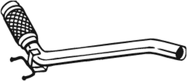 Exhaust Pipe - 800-201 BOSAL