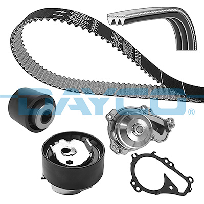 Water Pump & Timing Belt Set - KBIOWP141 DAYCO