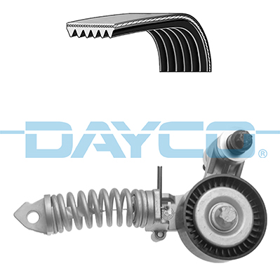 Поликлиновой ременный комплект - KPV498 DAYCO