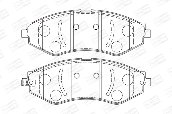 Filter, interior air - CCF0157 CHAMPION