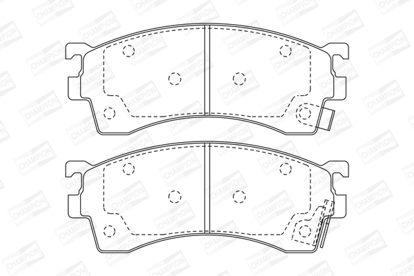 Filter, interior air - CCF0173 CHAMPION