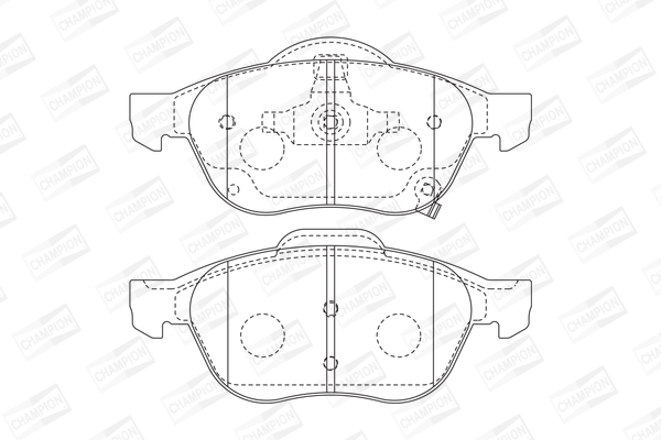 Filter, interior air - CCF0303 CHAMPION