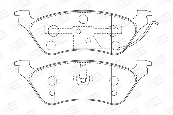 Filter, interior air - CCF0436 CHAMPION