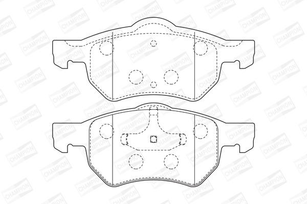 Filter, interior air - CCF0458 CHAMPION