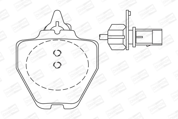 Свеча накаливания - CH607 CHAMPION