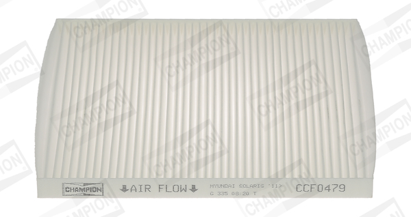 Filter, interior air - CCF0479 CHAMPION