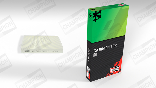 Filter, interior air - CCF0035 CHAMPION
