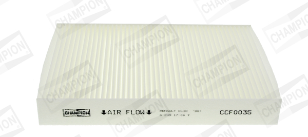 Filter, interior air - CCF0035 CHAMPION