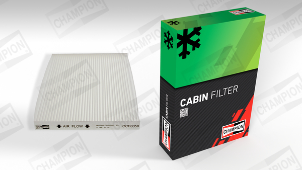 Filter, interior air - CCF0058 CHAMPION