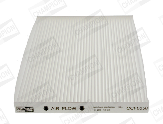 Filter, interior air - CCF0058 CHAMPION