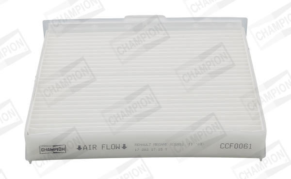 Filter, interior air - CCF0061 CHAMPION