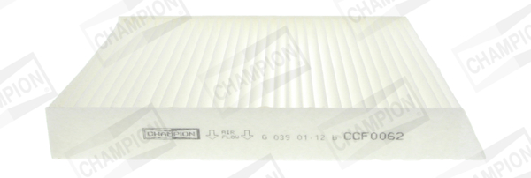 Filtro, Aria abitacolo - CCF0062 CHAMPION