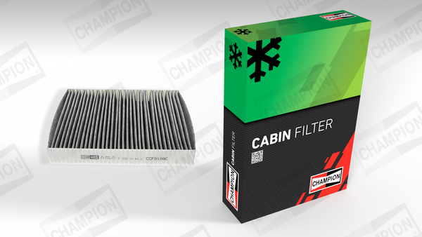 Filter, interior air - CCF0109C CHAMPION