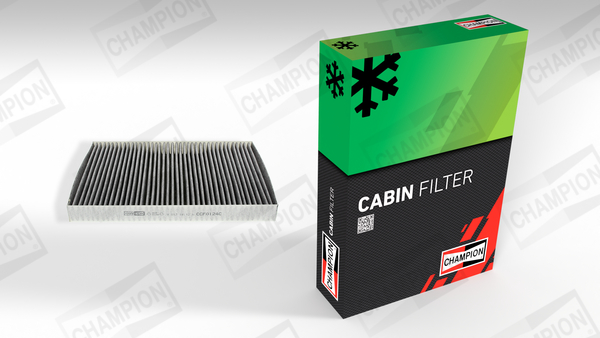Filter, interior air - CCF0124C CHAMPION