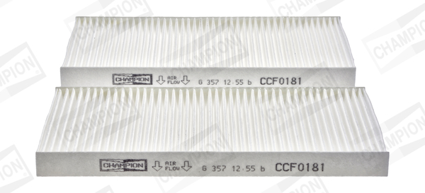 Filter, interior air - CCF0181 CHAMPION