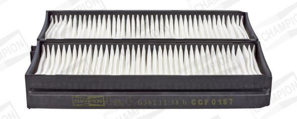 Filter, interior air - CCF0187 CHAMPION