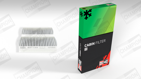 Filter, interior air - CCF0302C CHAMPION