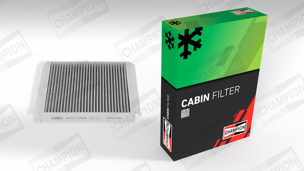 Filtro, Aria abitacolo - CCF0438C CHAMPION